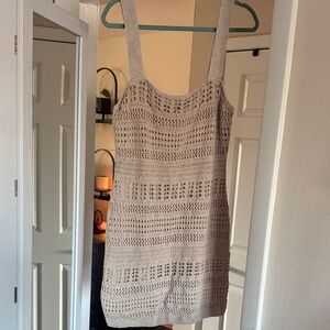 Abercrombie & Fitch Light Tan Knit Dress